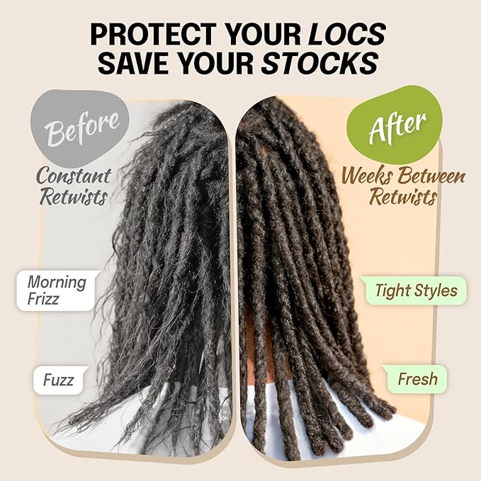Large Satin Bonnet for Men Sleeping: Loc Cap Dreadlocks for Curly Braids Wave, Silky for Frizzy Hair Smooth, Adjustable No Slip Grey