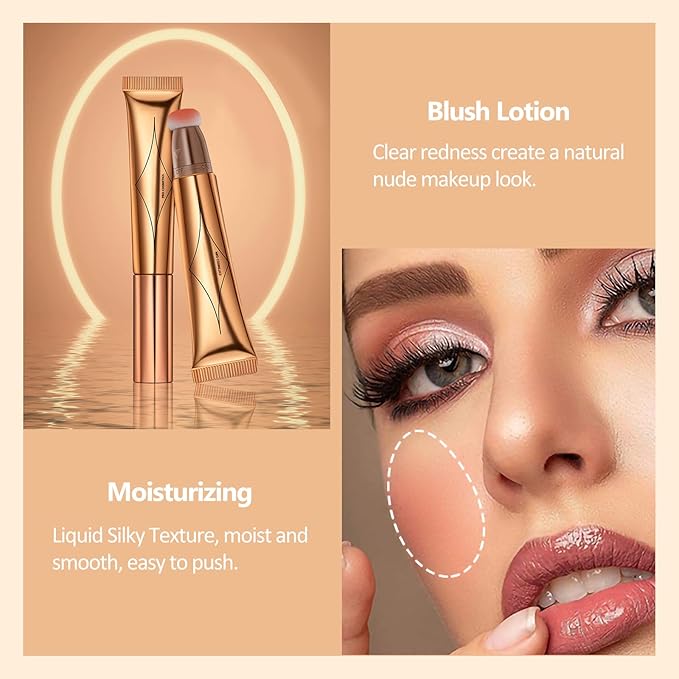 DAGEDA Blush Beauty Women Wand, Matte Liquid Cheek 0. (#02) 53oz