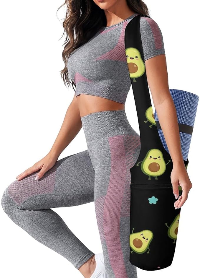Yoga Mat Bag Large Tote Carrier Holder with Water Bottle Pocket Yoga Bags