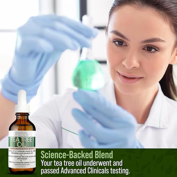 Advanced clinicals tea tree oil