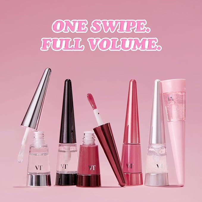 VT COSMETICS Reedle Shot Lip Plumper, Hydrate & Volumize Lip Gloss, Smooth Lip Wrinkles, Korean Lip Plumper, High Shine, Lip Enhancer, Hyaluronic Acid, 0.15 oz. (Usagi Pink)
