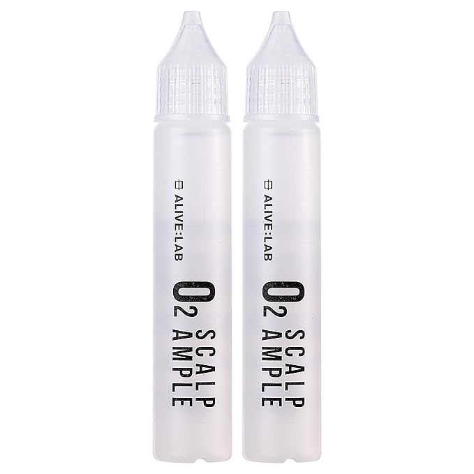 ALIVELAB O2 Scalp Ampoule – Leave-in Anti-Dandruff, Anti-Itch Scalp Care Serum – Soothing & Hydrating Formula for Dry, Flaky Scalp – Promotes Healthy Hair & Reduces Irritation – (2 x 0.85 fl oz)