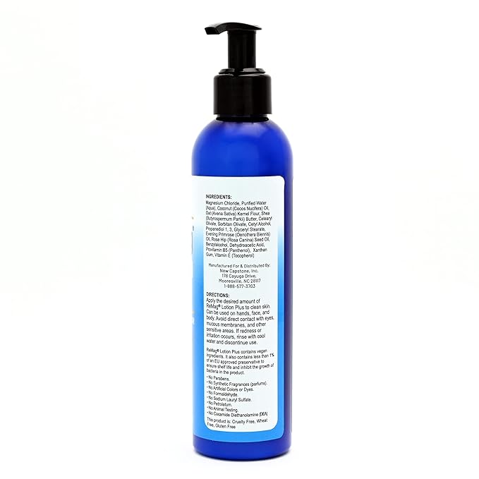 RnA ReSet ReMag Lotion – Topical Magnesium & Daily ReHydrator, Smooth Moisturizing Formula with Shea Butter & Coconut Oil, 7.5 FL oz