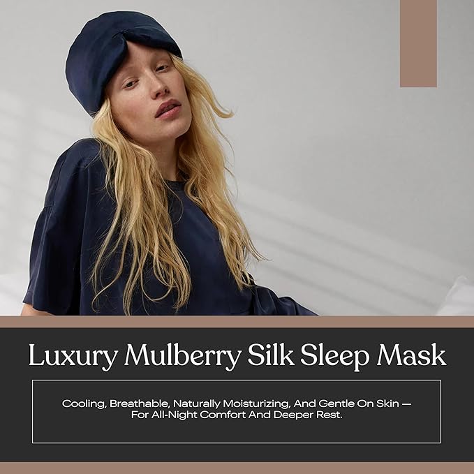 Lunya Men's Washable Silk Sleep Mask