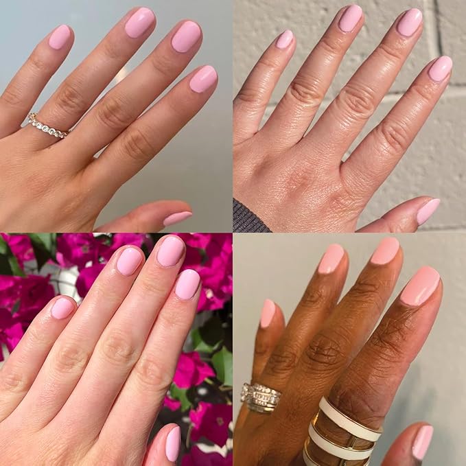 Olive & June Long Lasting Nail Polish | Valentine's Day | Plump, Gel-Like Finish No Lamp Needed | Lasts up to 10 days | Salon-Quality 15-Free, Vegan & Cruelty-Free Chip-Resistant | SE Bubbly Pink