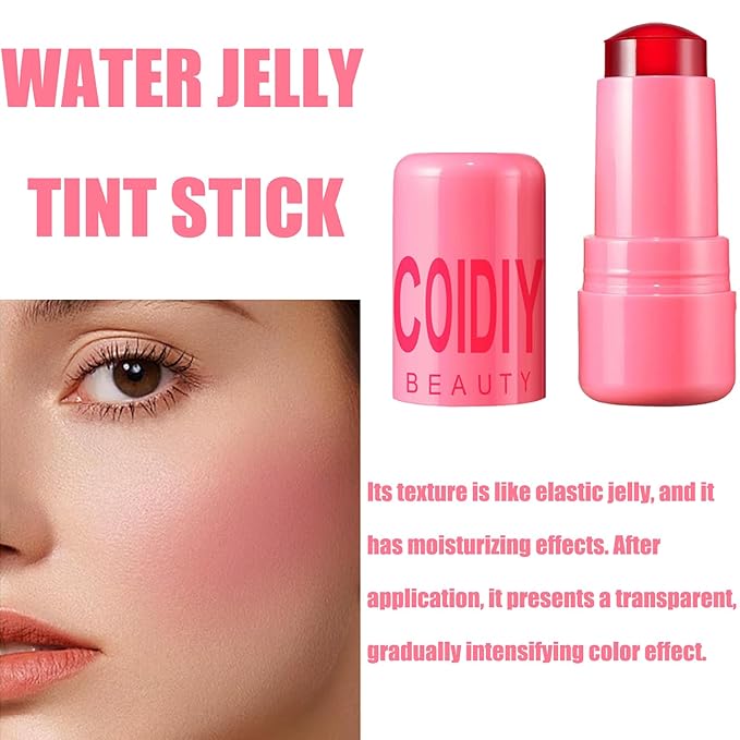 Milk Cooling Water Jelly Tint, Makeup Lip Tint Cooling