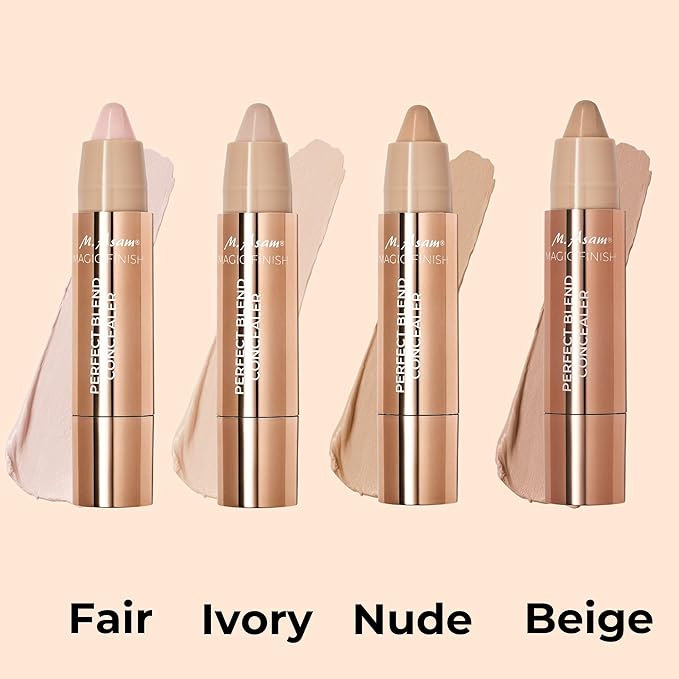 M. Asam MAGIC FINISH Perfect Blend Concealer Nude (3 g) - concealer perfects & conceals blemishes & imperfections, make-up with adjustable coverage & instant blur effect, vegan