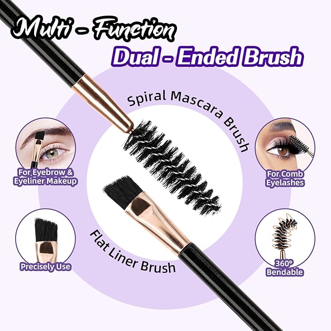 B&Q Fluffy Lash Clusters Kit 7D+90D Dramatic Eyelash Clusters Kit 10-18MM 0.05MM Wispy Lash Thick Volume DIY Individual Lashes 3D Mega Eye Lashes Suitable for Beginners at Home(KIT-70D+90D)