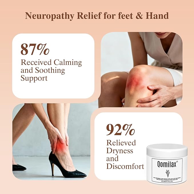 Neuropathy Cream - Neuropathy Nerve Relief Cream - Magnesium Mama Oasis Lotion for Foot, Hands, Legs Comfort, Sleep Mama Lotion, Includes Magnesium, Aloe Vera, MSM, Suitable for All Skin Types, 4 oz