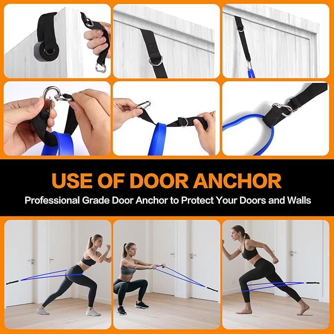 Resistance Bands, Pull Up Bands, Pull Up Assistance Bands Set for Men & Women, Exercise Workout Bands for Working Out, Body Stretching, Physical Therapy, Muscle Training