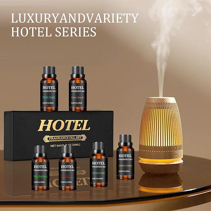 Hotel Collection Luxury Scent for Diffuser Oils Set Inspired by The My Way 、Westin White Tea、Ritz Carlton Hotel Scent