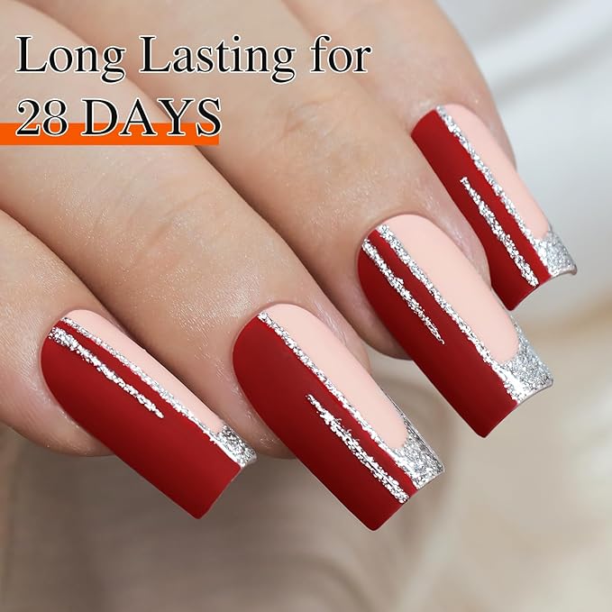 Double Rhythm 15 Ml Metallic Gel Liner Nail Art Bronze Mirror Chrome Painted Drawing Stripper 3D Effect Gel Polish (Glitter Silver-L1001)