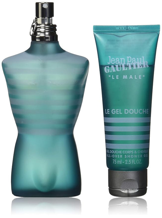 Jean Paul Gaultier Le Male 2 pc Set 4.2 EDTS, 2.5 SG