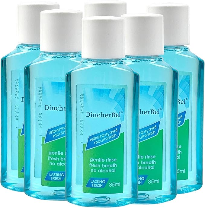 Mouthwash Travel Size, Portable Original Mint Mini Mouthwash Bulk, 35ml/1.2oz (288Pack, Mint)