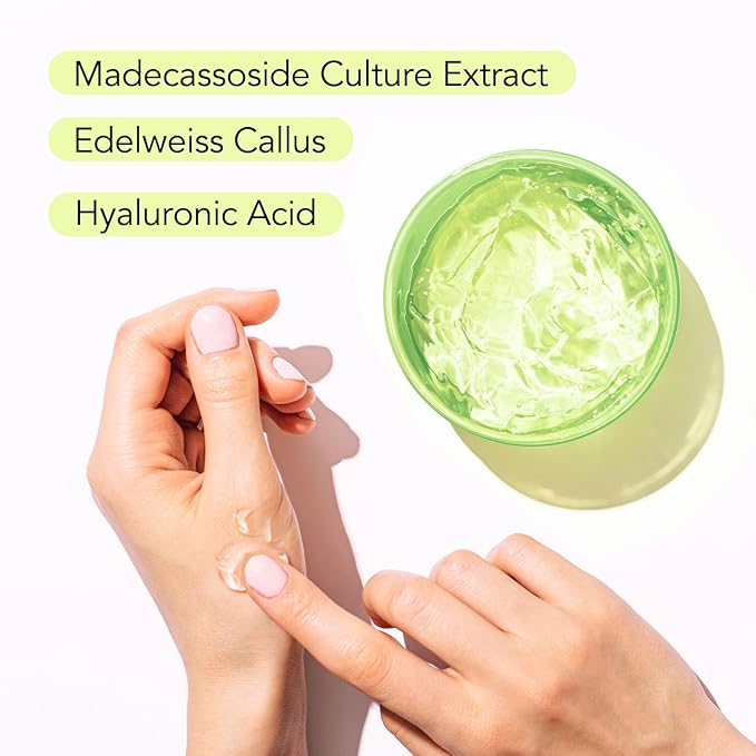 MIRACLAIR Aloe Vera Gel for Face, Skin, Hair & Sunburn Relief, Made with 100% Pure Aloe Gel for All Skin Types. Made in Korea. 300ml (10.1fl.oz) (1)