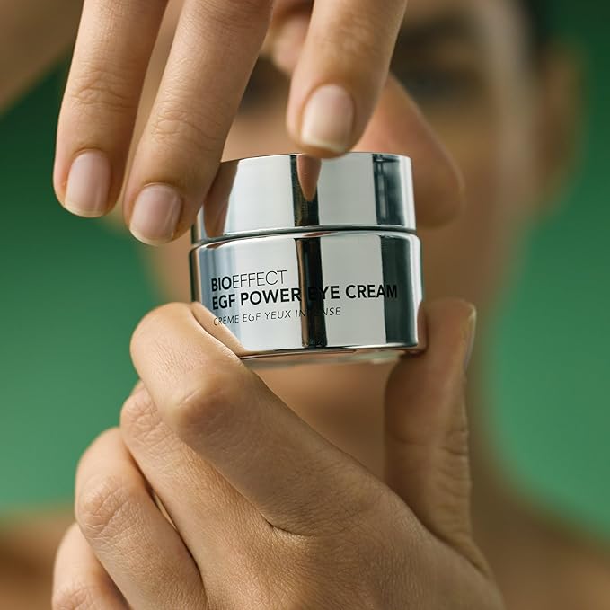 BIOEFFECT EGF Power Eye Cream | Intensive Age-Defying Eye Treatment with Epidermal Growth Factor + Bakuchiol + Niacinamide for Wrinkles, Dark Circles & Puffiness | 15 mL / 0.51 oz