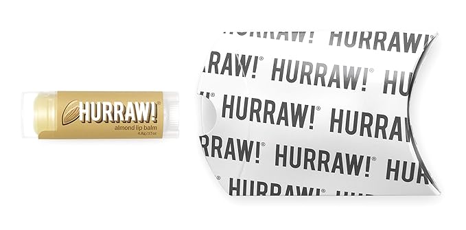 Hurraw! Almond Lip Balm: Organic, Certified