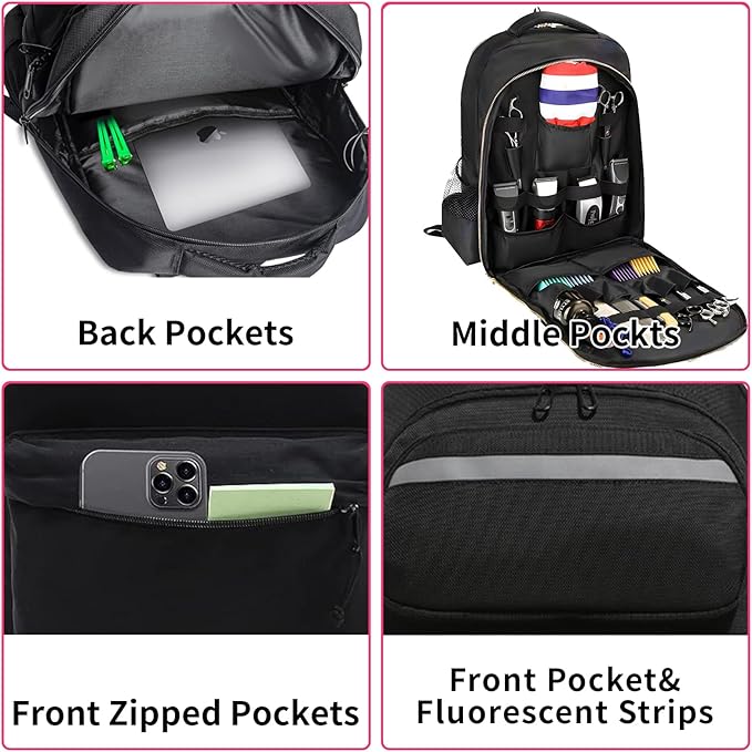 Barber Clippers Bag,Barber Accessories Backpack
