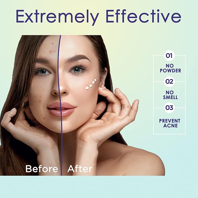 25% Larger Natural oil blotting sheets for face