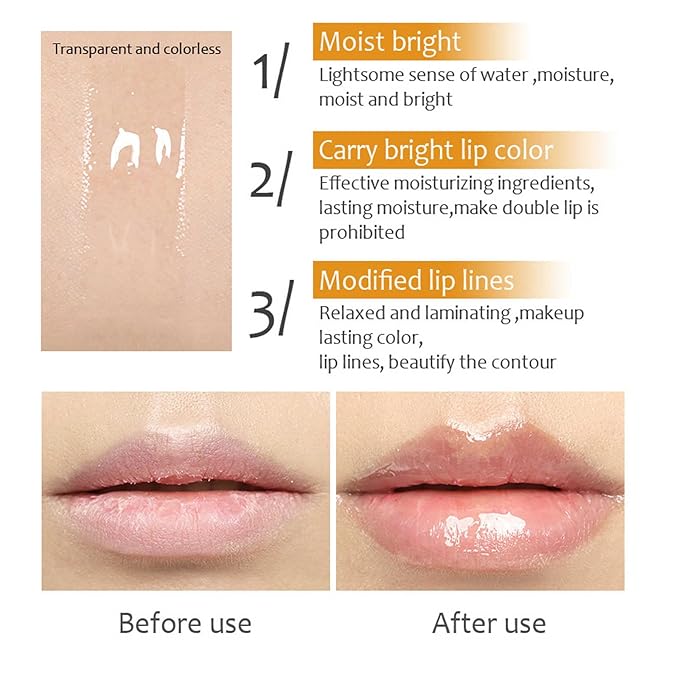 Lip Plumper, Lip Oil Tinted Moisturizing