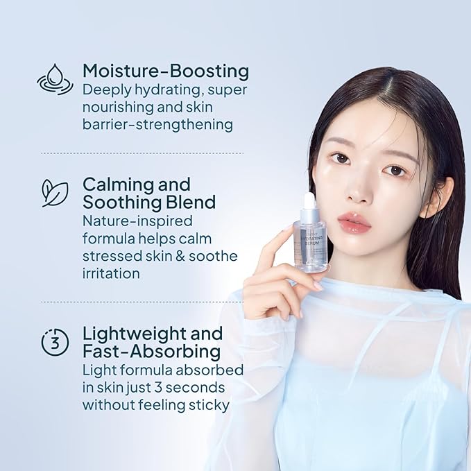 HAPA KRISTIN Ceramide Face Serum for Skin Barrier Repair - A Soothing Korean Skin Care Hydrating Serum with Centella & Hyaluronic Acid for Sensitive Skin, 1.01 fl oz