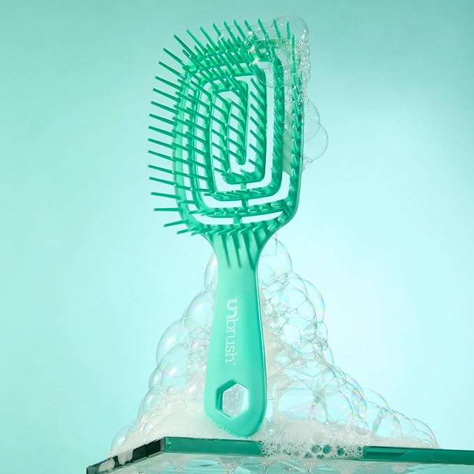 FHI Heat UNbrush Flex Detangling Hair Brush - Teal