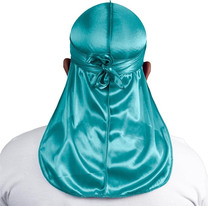 ForceWave Silky Durag for Men Wave Cap Satin Dorag for Men Women 360 Wave