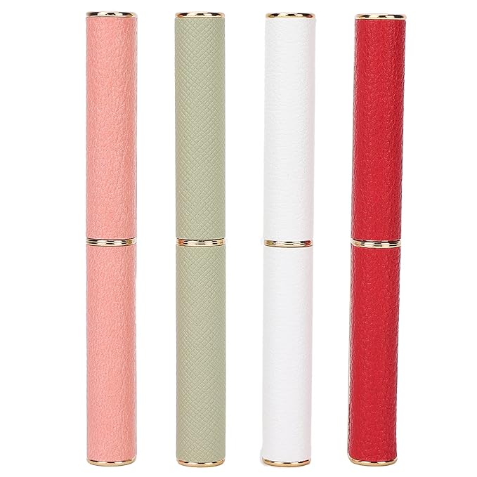 Sonew Empty Lipstick Tubes, 4Pcs Refillable Making