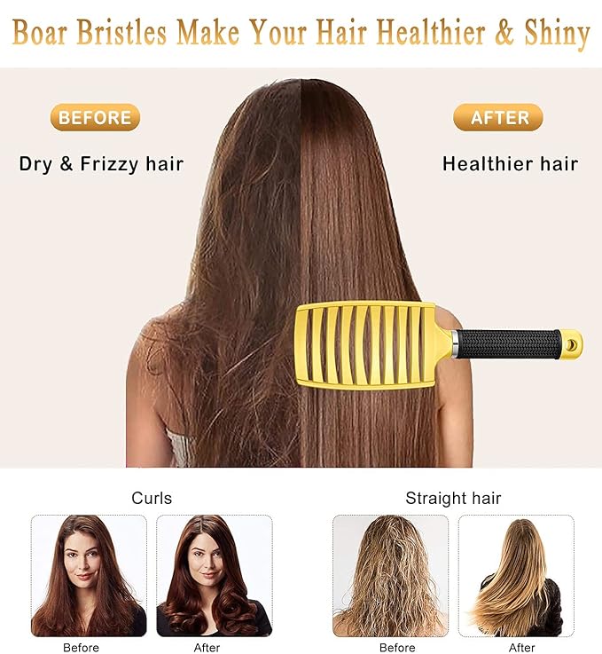KTKUDY Detangling Brush Getting Knots