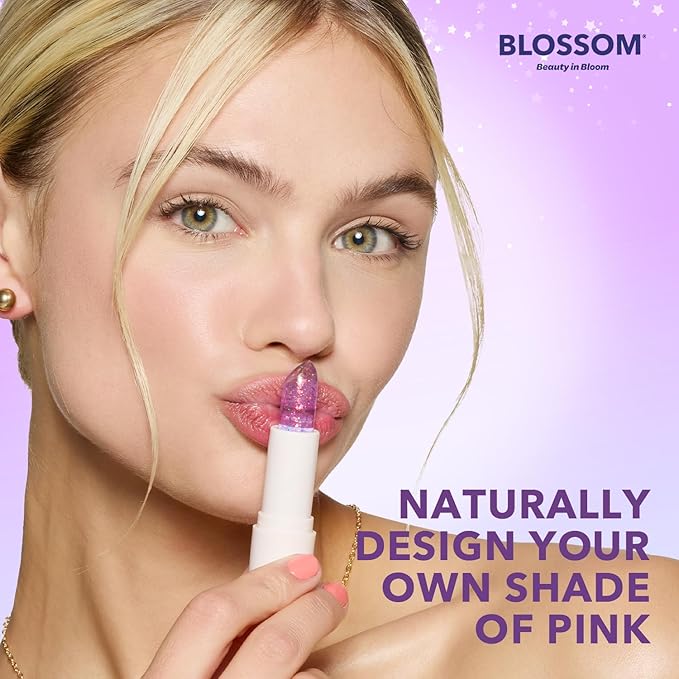Blossom pH Adjusting Shimmering Lip Balm 0.12oz./3.5g,