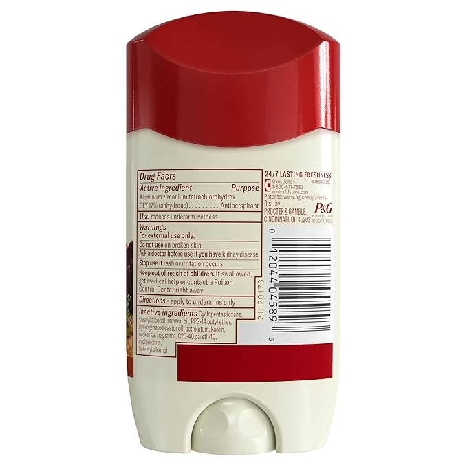Old Spice Men's Antiperspirant & Deodorant Canyon with Aloe, 24/7 Odor Protection, 2.6oz (Pack of 3)