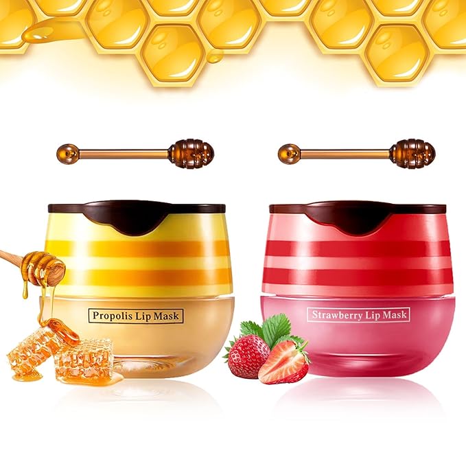 NVLEPTAP 2PCS Bee Lip Balm Honey