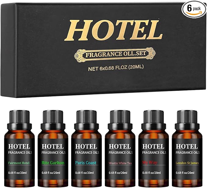 Hotel Collection Luxury Scent for Diffuser Oils Set Inspired by The My Way 、Westin White Tea、Ritz Carlton Hotel Scent