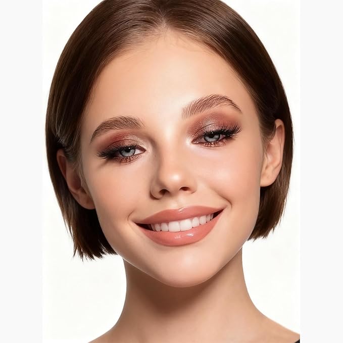 Nude Neatural Eyeshadow Stick Long-Lasting Waterproof Eye Brightener Pencil Blendable High Pigmented Eyeliner for Women (07# Nude Neatural)