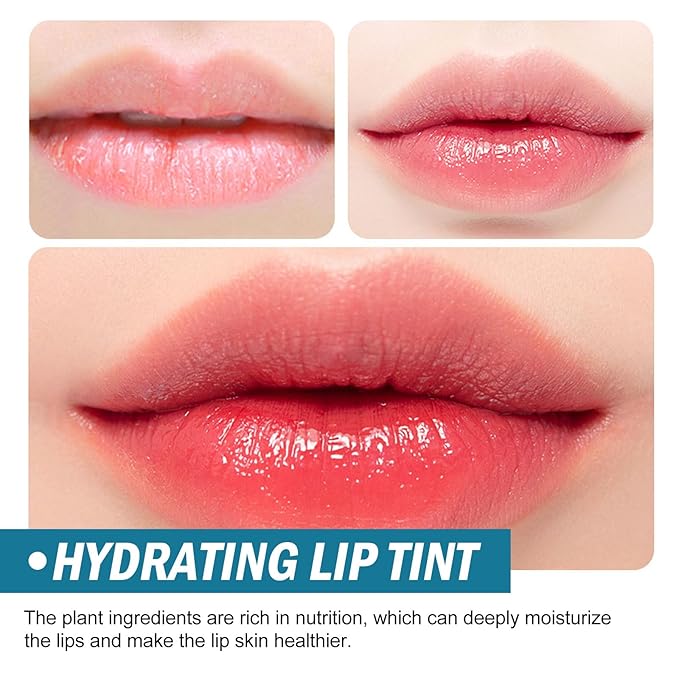 4Pcs Lip Tint Hydrating, Moisturizing Effect