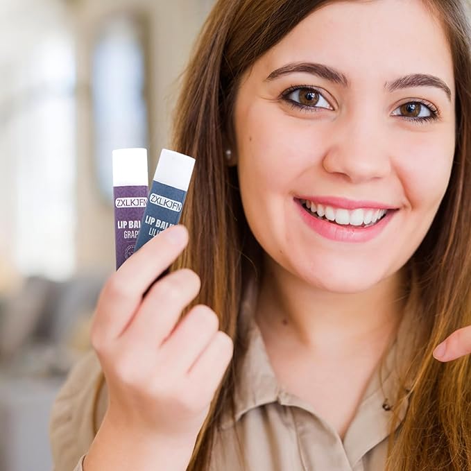 Organic Lip Balm Set - 3 Non-GMO