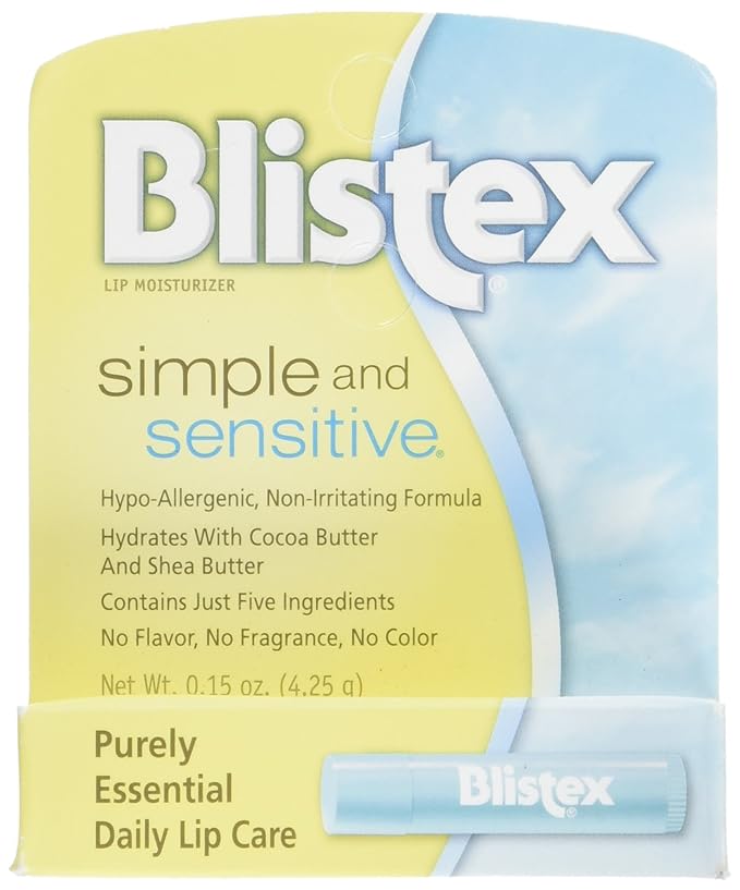 Blistex Simple and Sensitive Lip Moisturizer