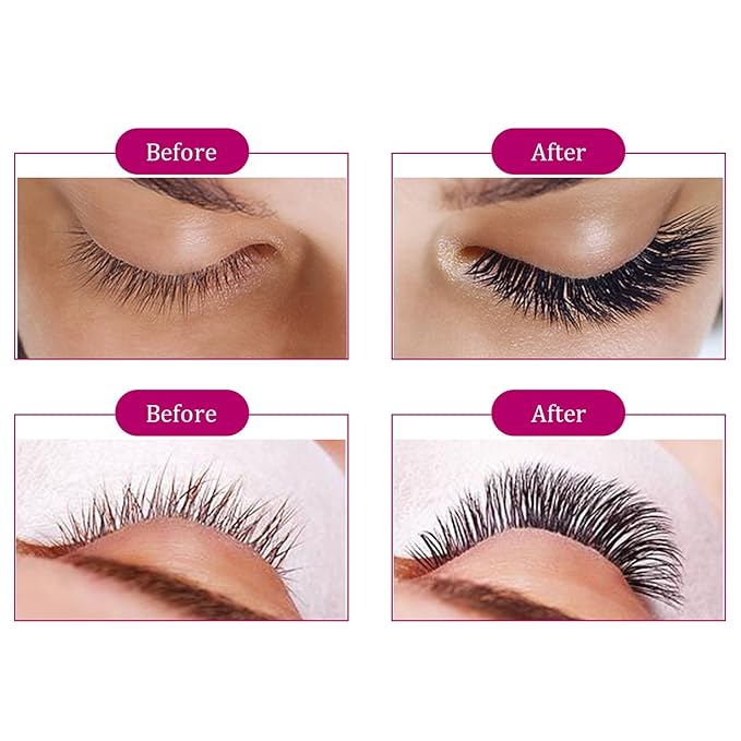 FADLASH Premade Volume Lash Extensions 20D 0.07 D Curl - Middle Long Stem Fans for Eyelash Extensions (20D-0.07D, 14mm)