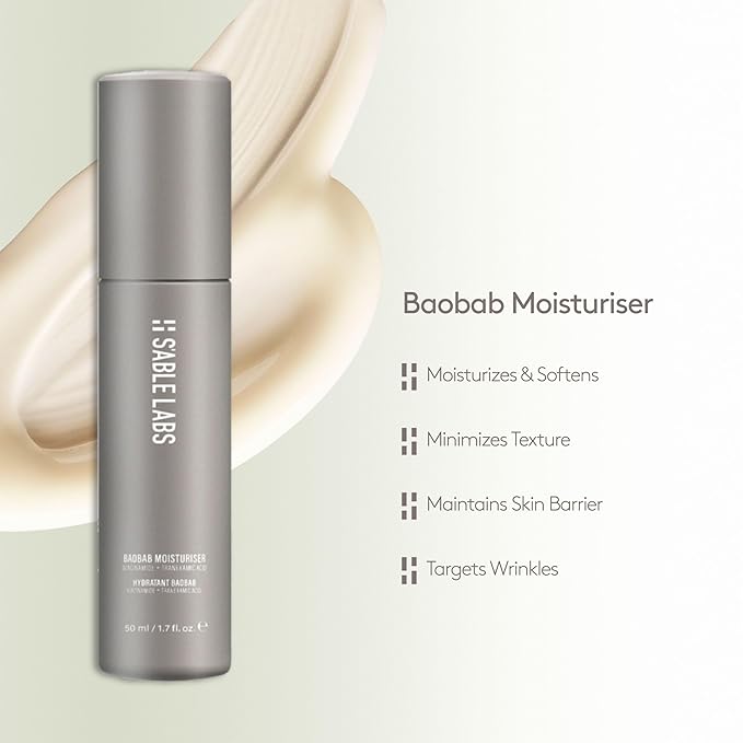 S'ABLE Labs - Essentials Discovery Set | Cleanse, Balance, Replenish | 3-Piece Set-Mini Sizes Qasil Cleanser, Black Seed Toner + Baobab Moisturizer | Melanin-Inclusive Skincare (Packaging May Vary)