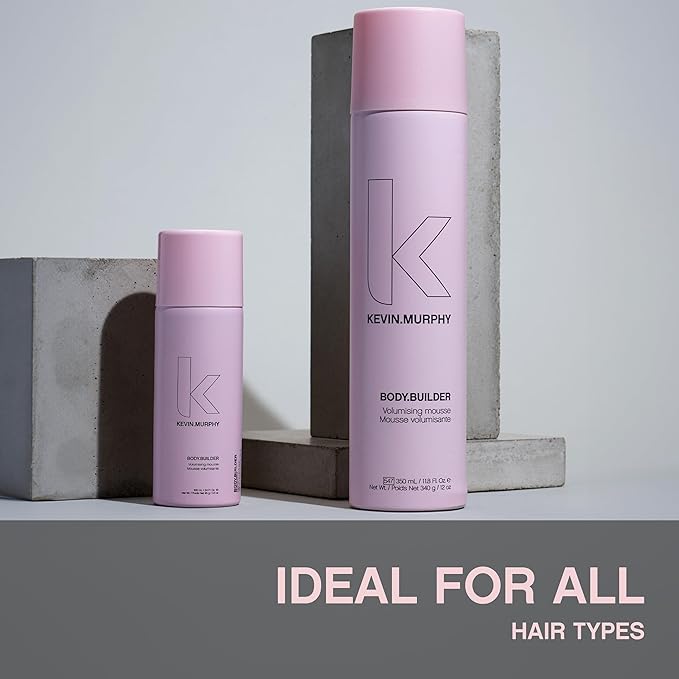 KEVIN.MURPHY BODY.BUILDER - Hair Volumising Mousse - For All Types - Weightless & Sulphate-Free Hair Mousse - Hair Care Treatment - With Tangerine Peel Oil - 100 mL / 3 fl oz (Pack of 2)