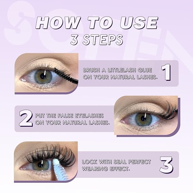 Lash Clusters Kit Wispy Lash Clusters Cluster Eyelash Extensions 10-18mm Lash Extension Kit Eyelash Cluster Eyelash Extensions Waterproof DIY Individual Lashes Clusters with Soft Thin Band
