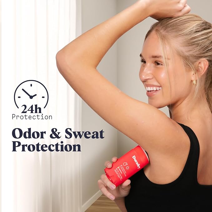 Clinical-Strength Antiperspirant Deodorant for Women and Men - Clean formula with Natural Ingredients, Odor, and Excessive Sweat protection for Armpits - Clear Sky, 2.3 Oz (Pack of 2)