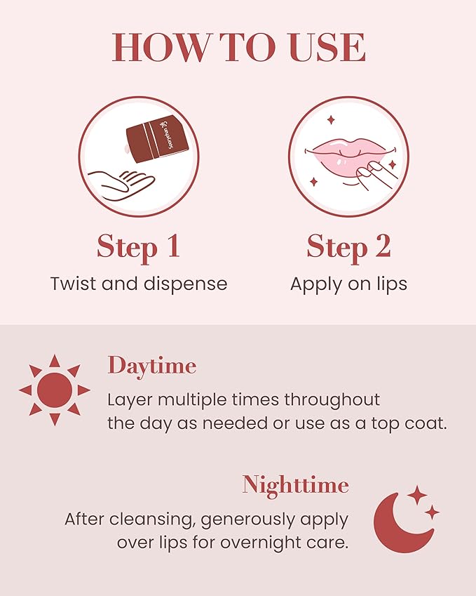 Sooryehan Tinted Lipcerin Lip Balm (0.5fl Squalane.