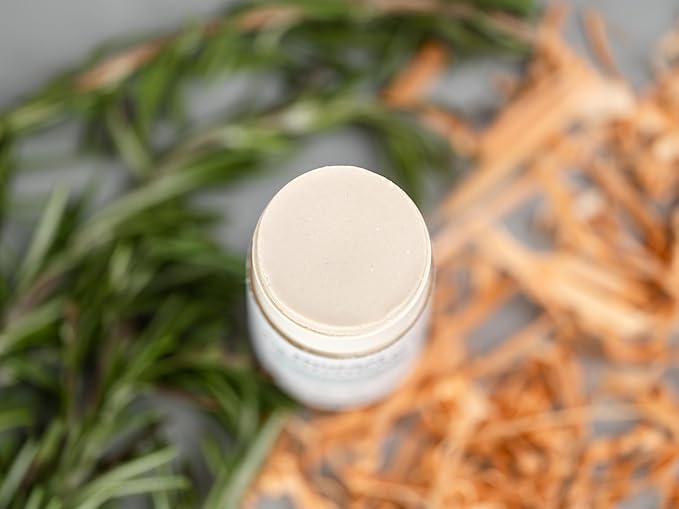 J&L Naturals Mineral Deodorant | Baking Soda-Free, 100% Natural, Sustainable | Sensitive Deodorant For Women & Men | Aluminum Free, Vegan, Cruelty-Free (Rosemary & Cedarwood, 3 Oz (Pack of 2))