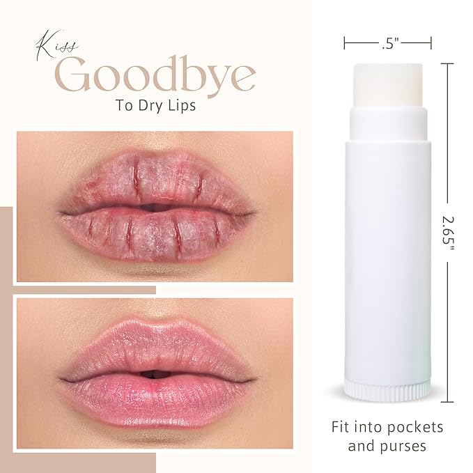 Lip Balm Bulk Unlabeled - Made Vanilla)