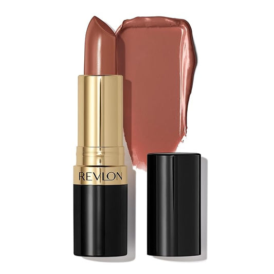 Revlon Super Lustrous Lipstick, Creamy Formula For Soft, Fuller-Looking Lips, Moisturized Feel, 803 Whiskey Business, 0.15 oz