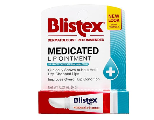Blistex Medicated Lip Ointment 0.21 oz (Pack of 8)