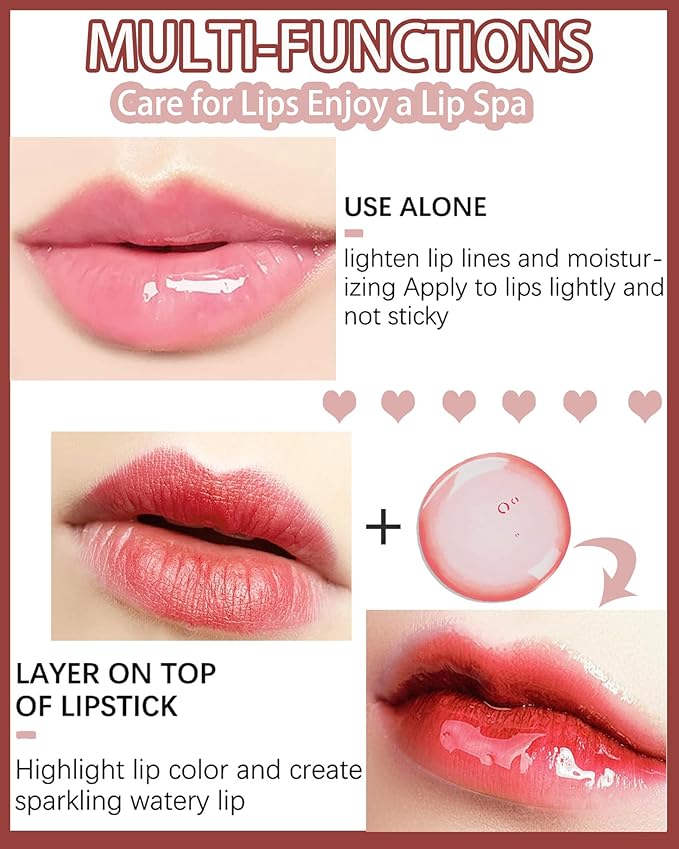 Lip Glow Oil, Mahogany, Lip Care Gift