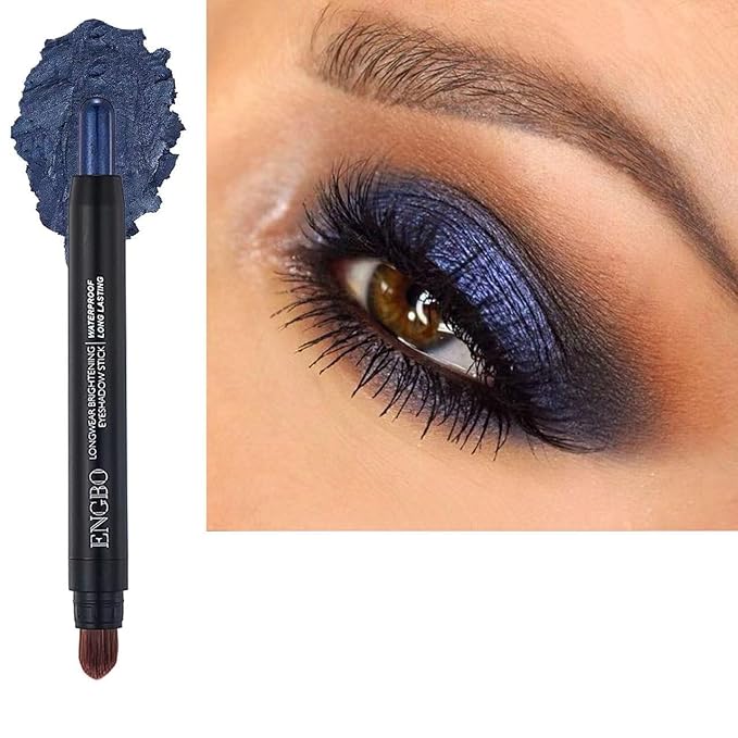 Generic ENGBO Double-Sided Eyeshadow Pencil, Matte & Pearl Shades, Long-Lasting Color (8), 1.21 Ounce (Pack of 1)