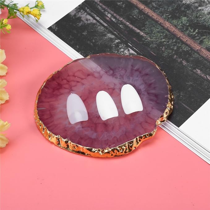 Nail Art Palette, Natural Resin Stone Nail Art